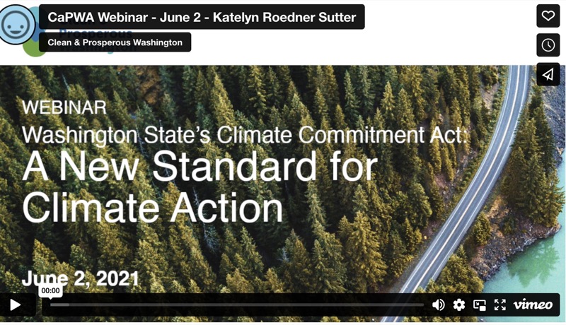 Webinar episode 4: What’s next for the Climate Commitment Act?