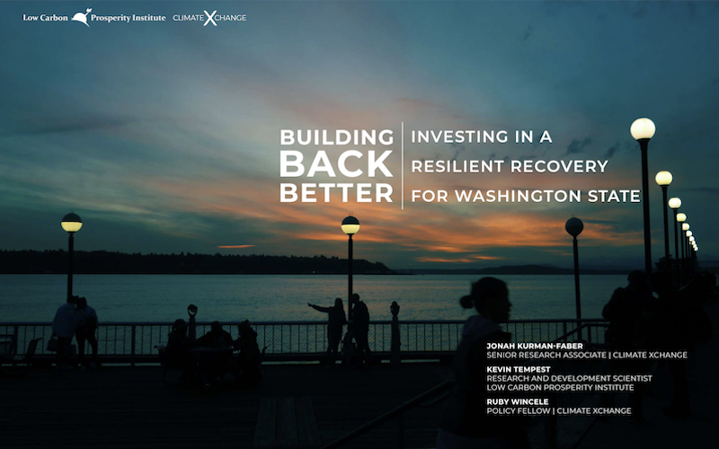 Building Back Better