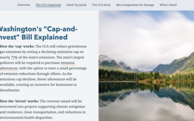 The Story of Washington’s Climate Commitment Act