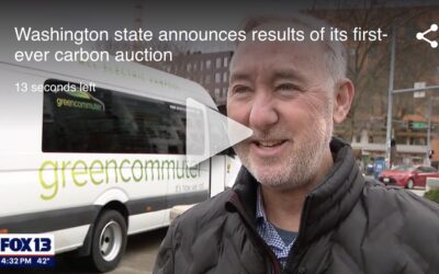 KCPQ-FOX: WA greenhouse gas allowance auction raises estimated $300M