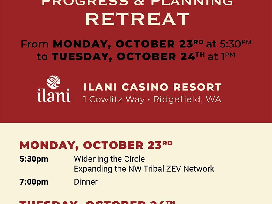 NW Tribal ZEV Network Retreat